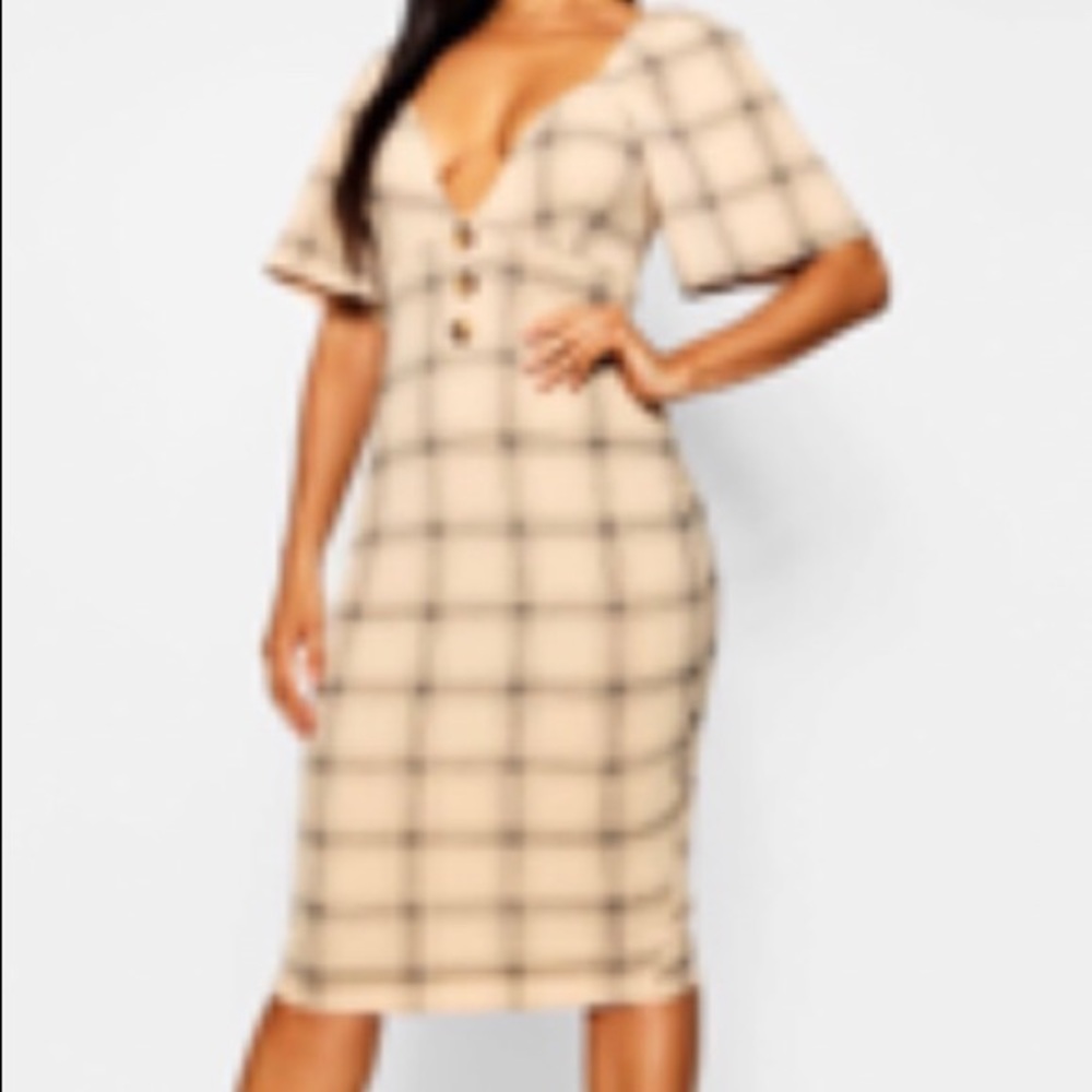 checker dress